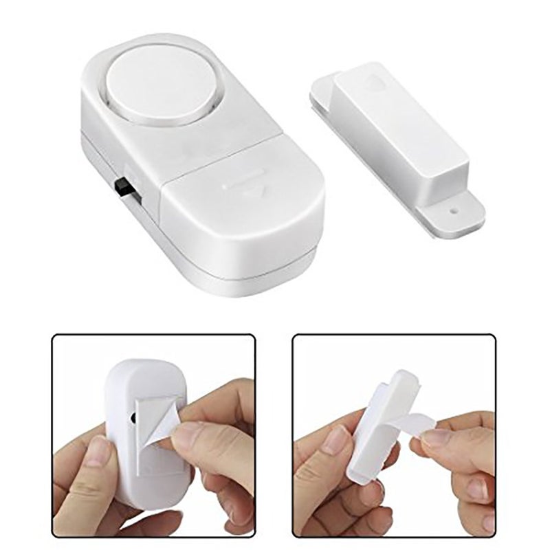 Hiistar Wireless Entry Home Door Window Burglar Alarm-Safety Security Alarm System Magnetic Sensor (Pack of 5) 1 - Image 5